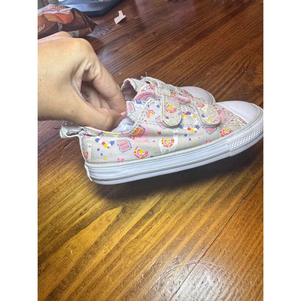 Converse Chuck Taylor All Star Llama Print Infant Sneakers Size 9 766294F